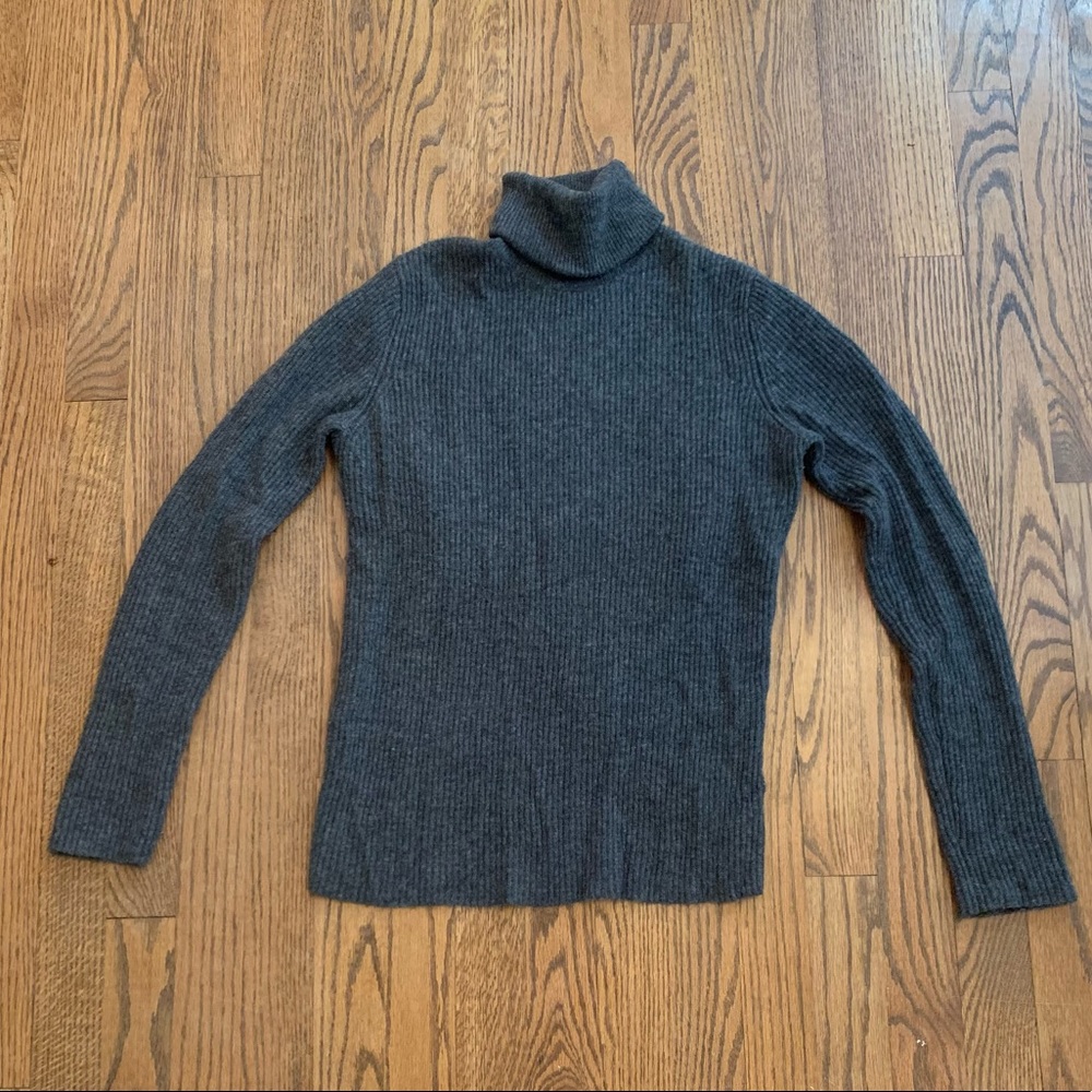 A.L.C. Cashmere/wool gray turtleneck